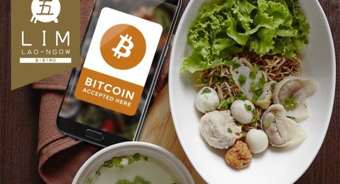 Популярная тайская сеть ресторанов принимает к оплате биткойны