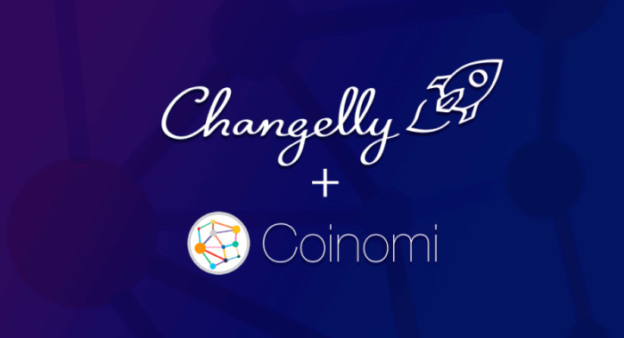 Changelly начинает партнерство с кошельком Coinomi