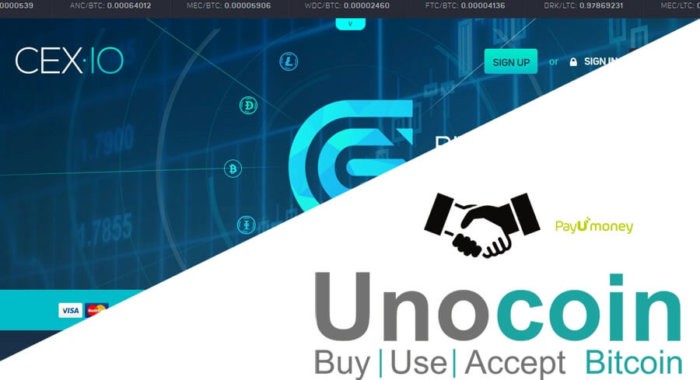 Криптовалютные биржи CEX.io и Unocoin определились по SegWit2x