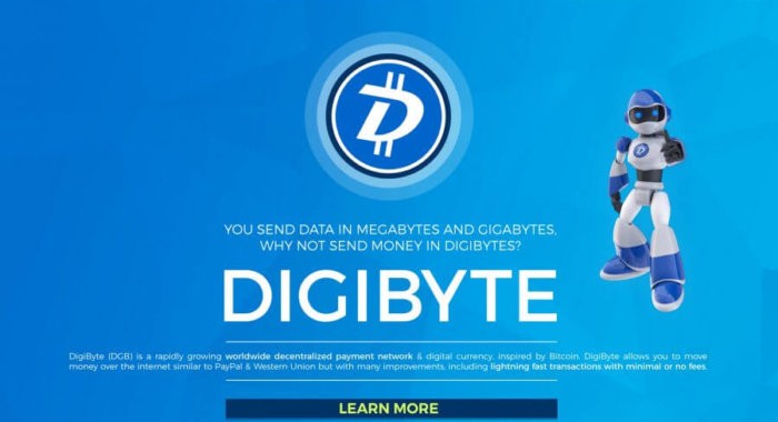 Криптовалюта Digibyte доступна на бирже BartexDex