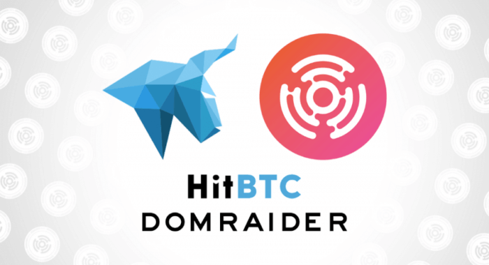 DomRaider добавят на биржу HitBTC