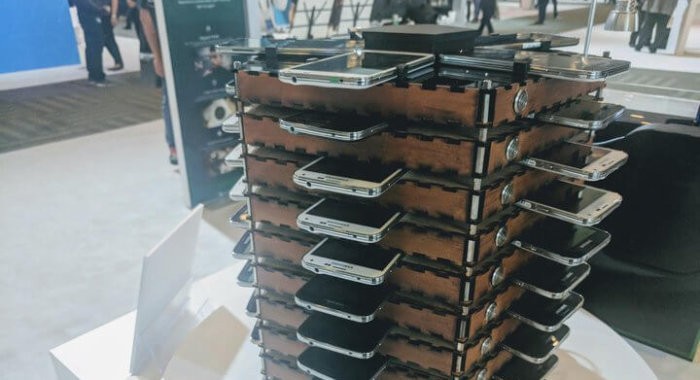Samsung построила из старых смартфонов Galaxy S5s ферму для майнинга биткоинов
