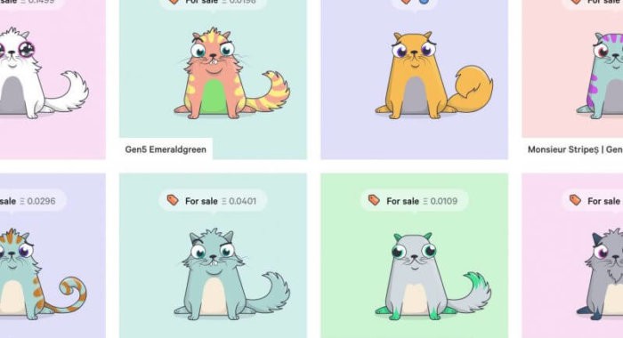 Криптокотики вторглись в блокчейн Ethereum