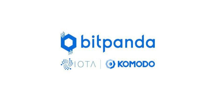 Bitpanda добавляет поддержку IOTA и Komodo