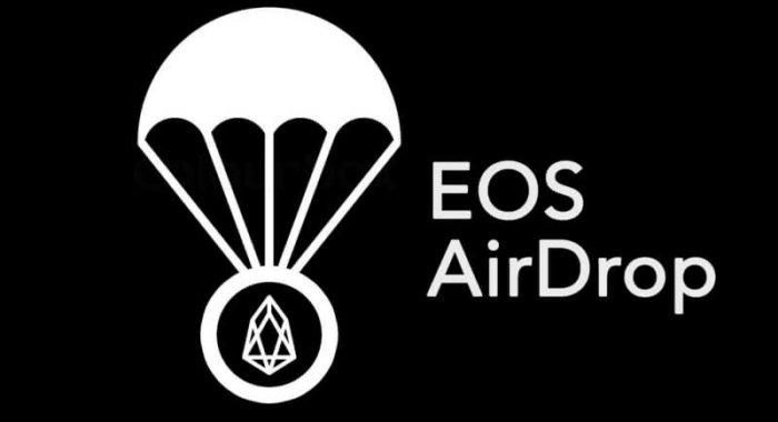 Список airdrop для держателей EOS