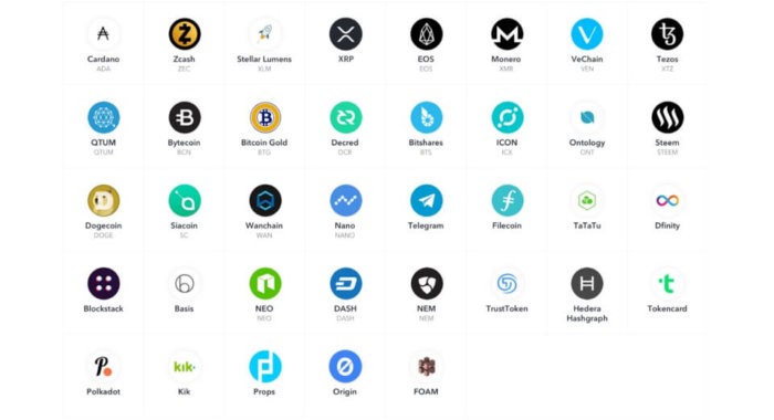 Coinbase изучает 37 криптовалют для предоставления услуг хранения
