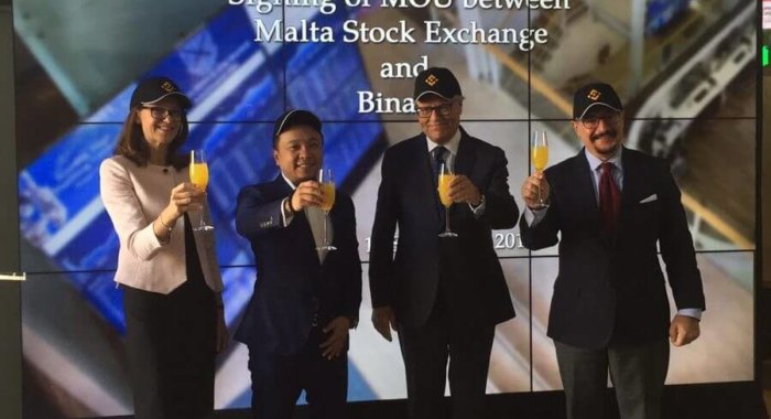 Binance подписала Меморандум о взаимопонимании с Мальтийской фондовой биржей