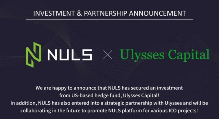 Nuls получает инвестиции от Ulysses Capital