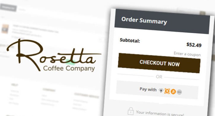 Компания Rosetta Coffee начнет принимать платежи в биткоинах