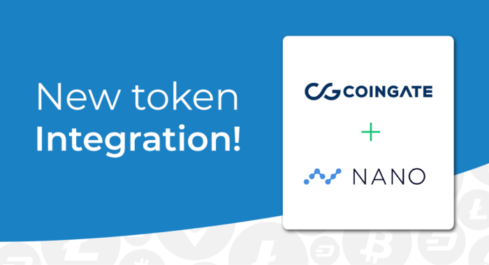 CoinGate интегрирует Nano