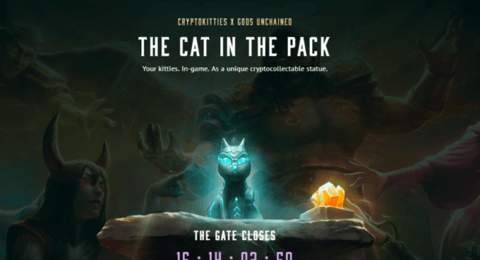 CryptoKitties интегрируется в Gods Unchained
