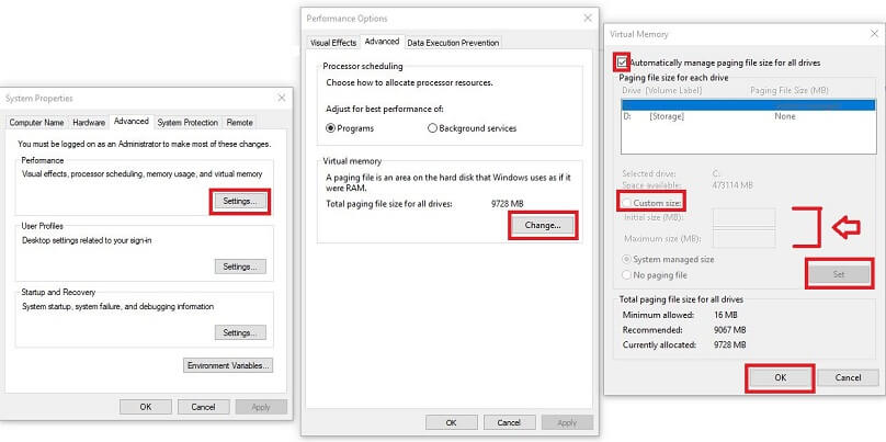 virtual-memory-settings