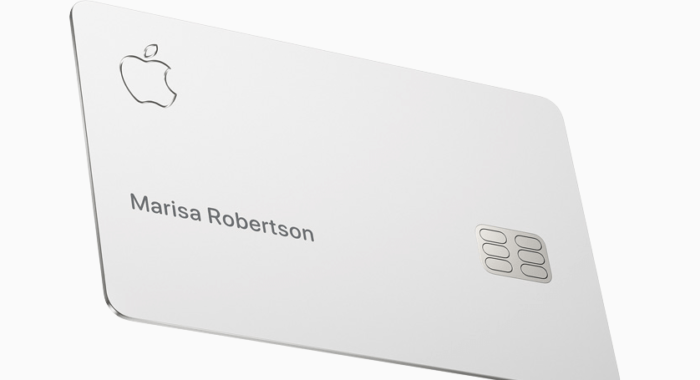 Появились изображения цифровых кредитных карт Apple Card