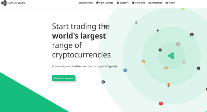 Биржа Cryptopia возобновила торговлю