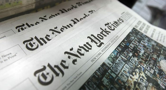 New York Times экспериментирует с блокчейном