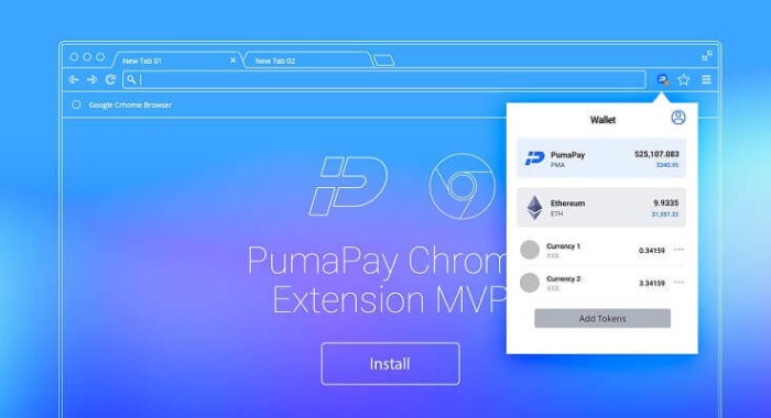 PumaPay запускает расширение Chrome для управления своим кошельком