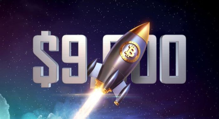 Биткоин по-прежнему может подняться до $ 9700