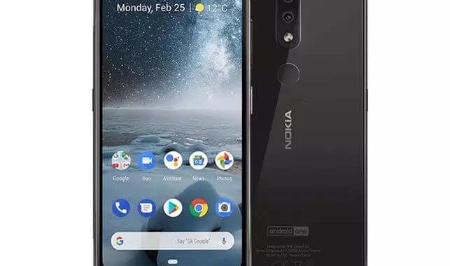 Nokia 4.2 с кнопкой Google Ассистента