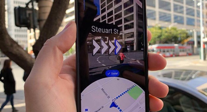 Google запускает маршруты прогулок для приложения Карты
