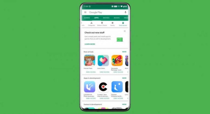 Google тестирует подписку на приложения Android