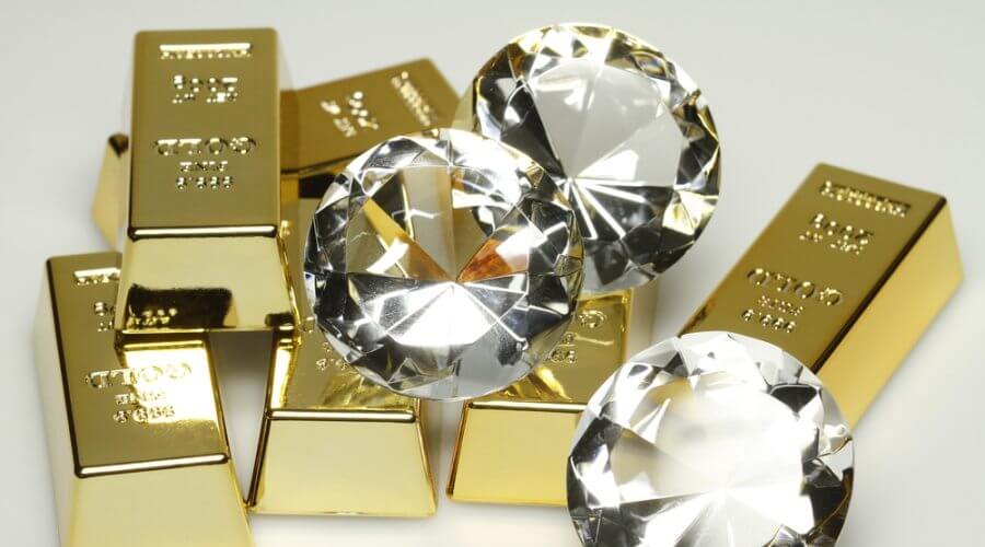 Gold-Diamonds