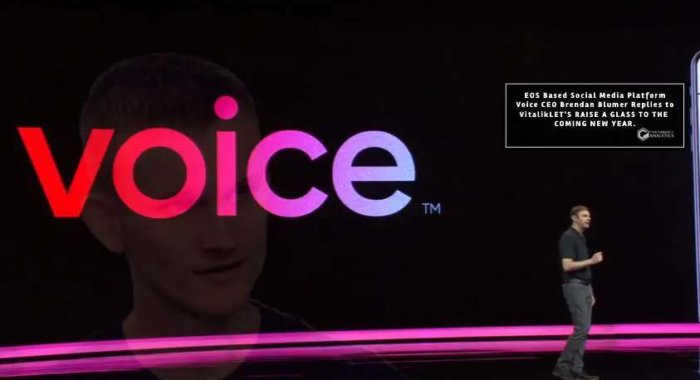 В.Бутерин интересуется проектом Voice на платформе EOS
