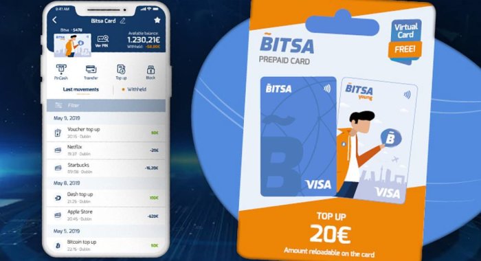 Дебетовая карта BitsaCard добавила поддержку Tron