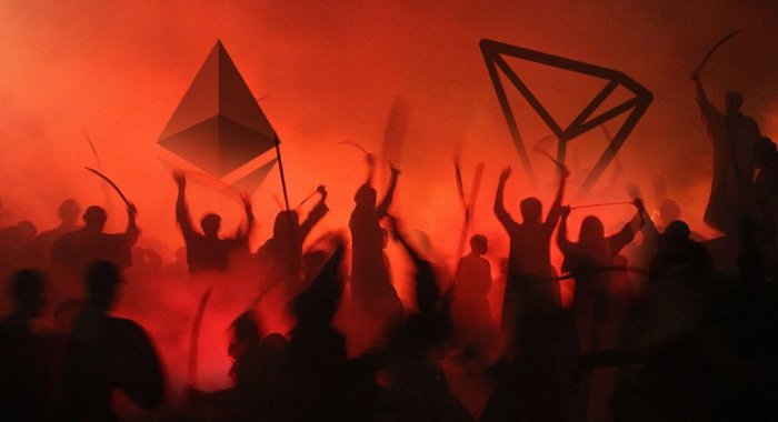 Ethereum или Tron? Подписчики Твиттера сделали выбор