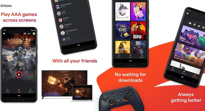 Теперь Stadia совместима со смартфонами Samsung, Asus и Razer