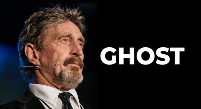 Макафи вернулся к управлению проектом Ghost