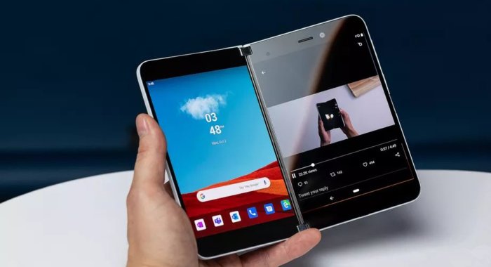 Складной смартфон Surface Duo от Microsoft почти готов к выпуску