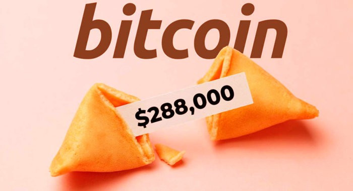 PlanB подтвердил прогноз по биткоину на $288000