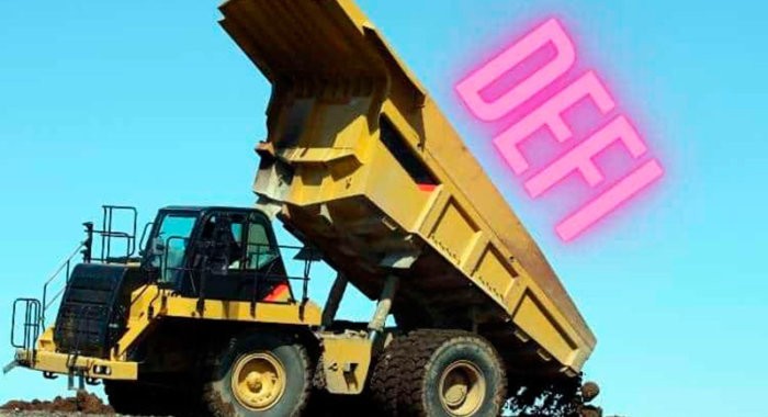 Дамп токенов DeFi начался с 50% падения