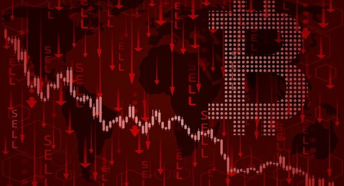 Снижение биткоина привело к ликвидации на $900 млн