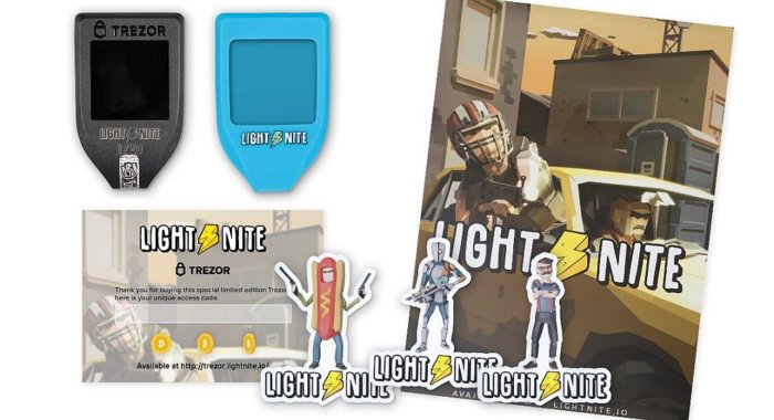 Trezor и игра Lightnite выпустят специальную партию