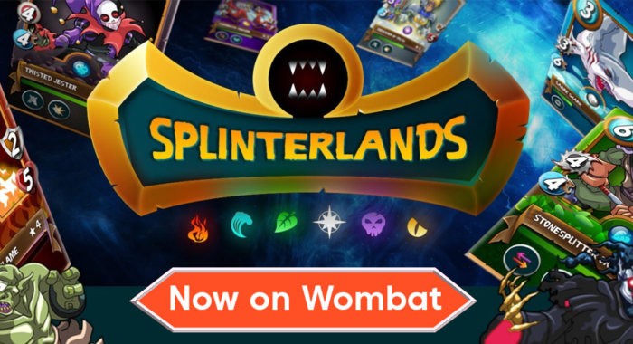 Кошелёк Wombat обеспечил бесплатную игру в Splinterlands