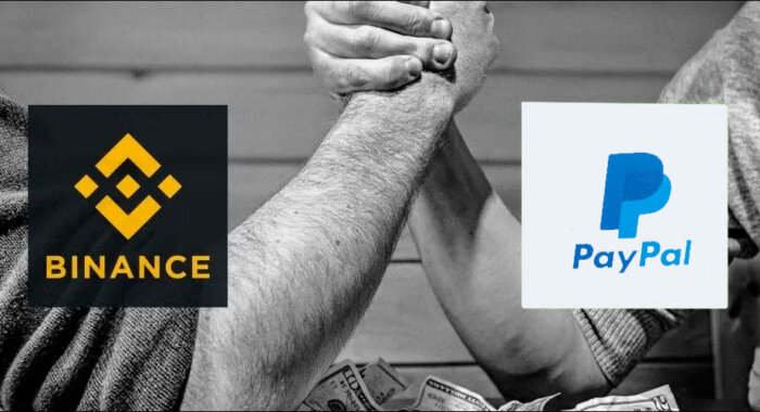 Объёмы Binance превосходят объёмы криптосервиса PayPal