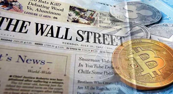 Биткоин попал на первую страницу The Wall Street Journal