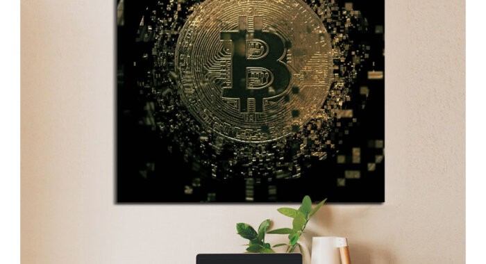 13 частей биткоина спрятаны на цифровой картине