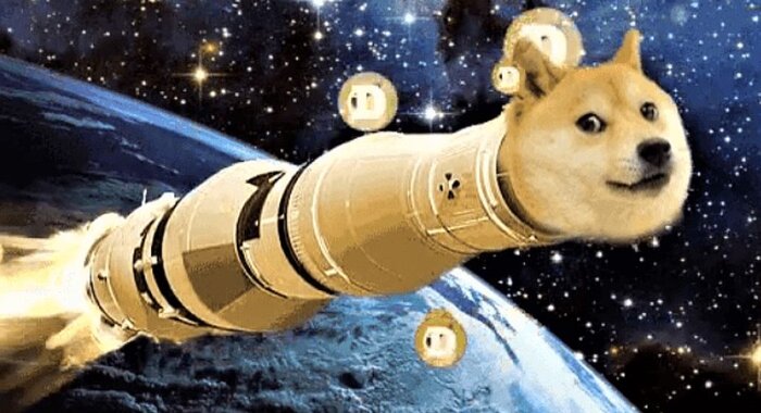 После нового твита Илона Маска Dogecoin прибавила за день 108%
