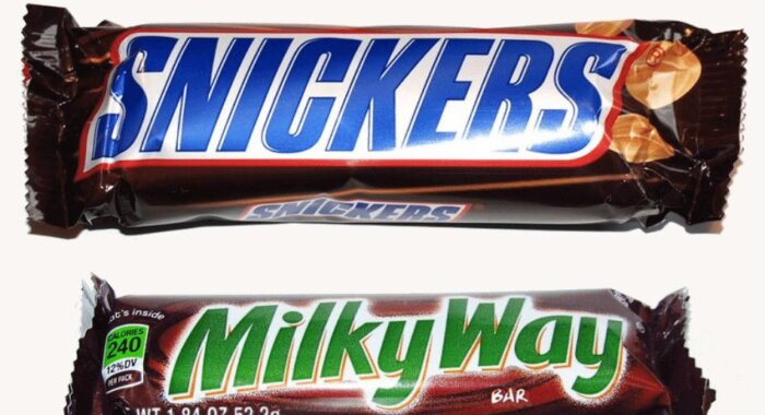 Аккаунты Snickers и Milky Way в Твиттере поддержали празднование дня Doge