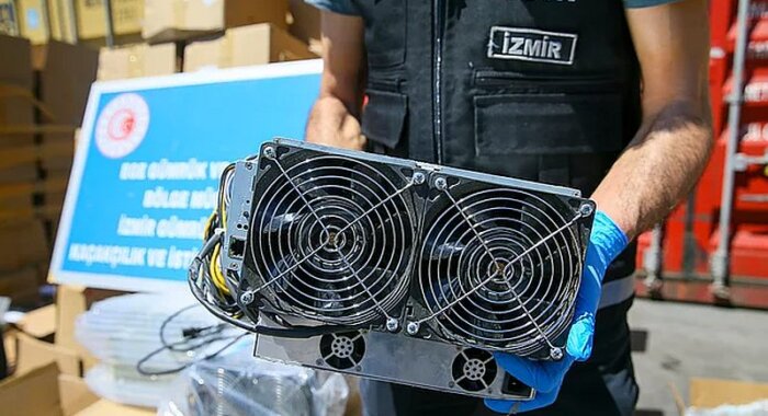 Турецкая таможня конфисковала контрабанду более 500 ASIC
