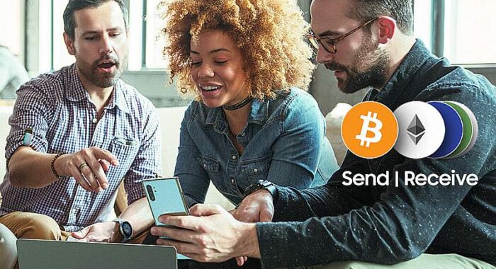 Смартфоны Samsung Galaxy получили интерфейс для управления криптовалютами