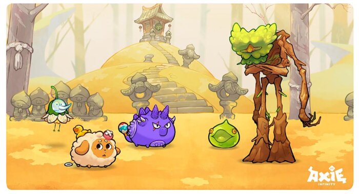 Axie Infinity лидирует по доходам среди децентрализованных приложений