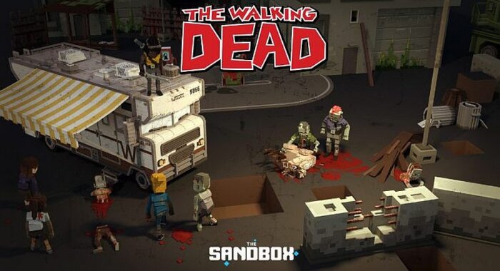 Метавселенная The Sandbox начала сотрудничать с The Walking Dead
