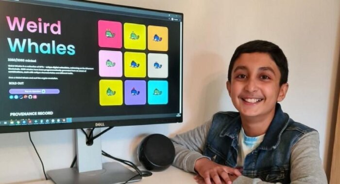 12-летний британец заработал на NFT $ 400000 в Ethereum