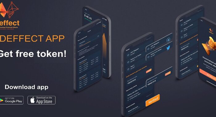 Deffect: бесплатный майнинг токена Def на смартфоне