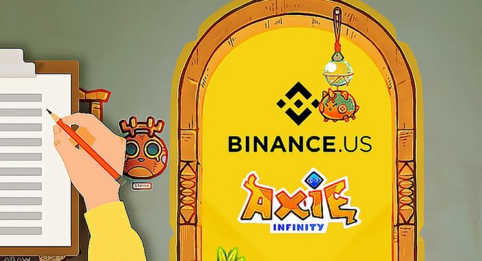 Криптобиржа Binance.US проводит листинг Axie Infinity (AXS)