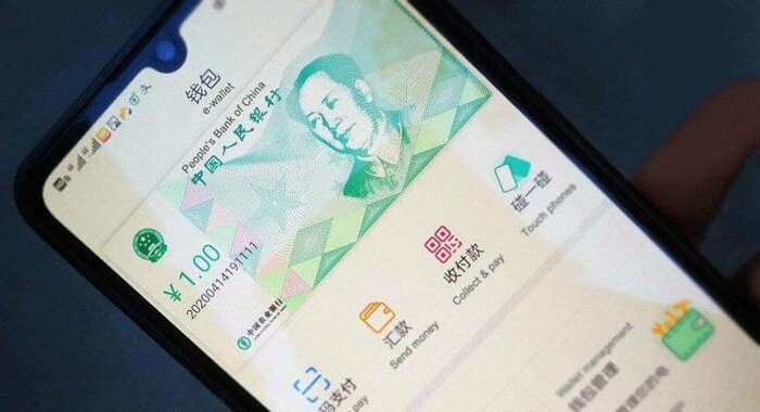 Банк Китая тестирует NFC-платежи в цифровых юанях со счёта телефона