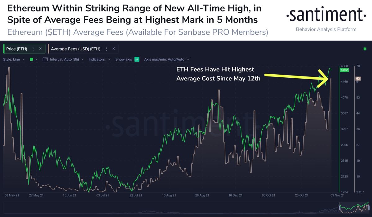 Ethereum-ETH-Average-Gas-Fee